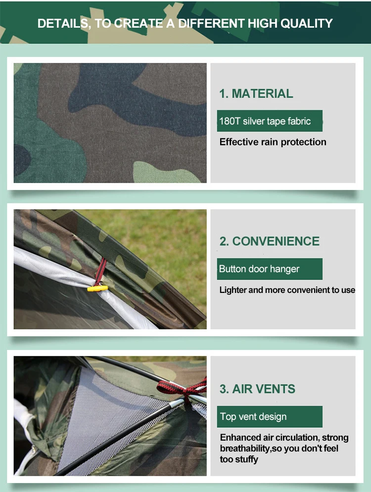 In Stock Custom High Quality Outdoor Glamping Dome Tent Geodesic Dome Camping Tents for Sale with Carry Bag