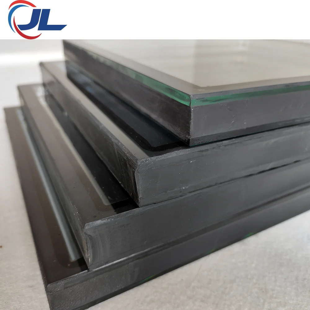 1/2 clear toughened glazed glass insulated double tempered insulated glass louvered roof and window