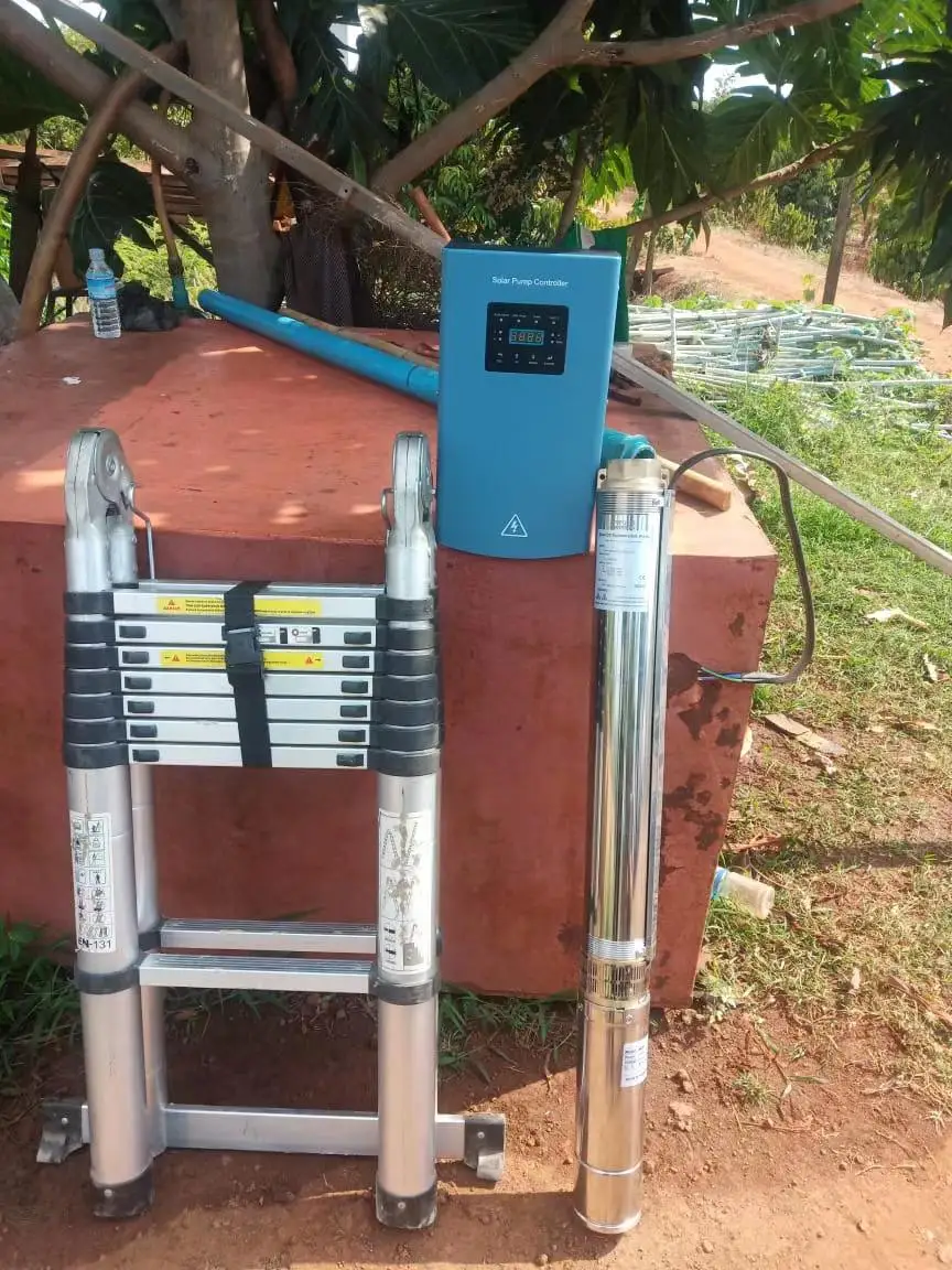 Hybrid Dc Brushless Solar Powered dc solar water pump Commercial Agricultural Irrigation 2200w hybrid solar pump