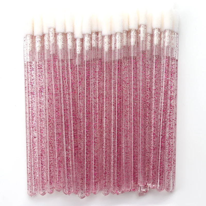 In Stock Head Gloss Exfoliate Disposable Liner Custom Private Label With Lip Brush