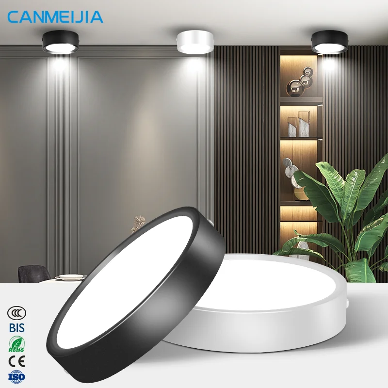 10W White Color  Surface Mounted Dimmable Commercial Lighting Downlights Round Aluminum Led Down Light/Led Downlight/Downlight
