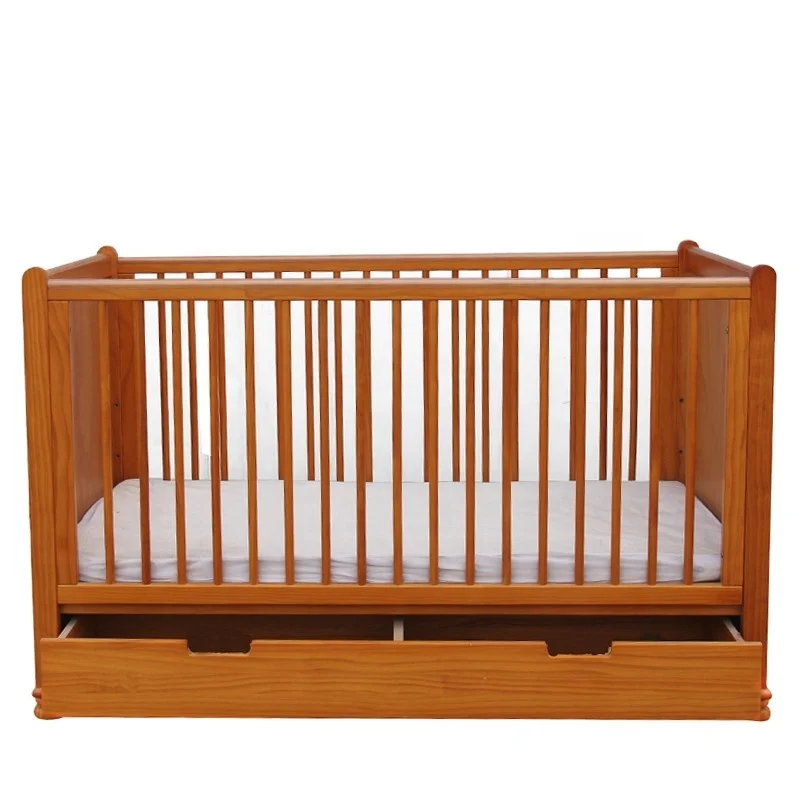 Factory directly supply new style solid wood storage bed