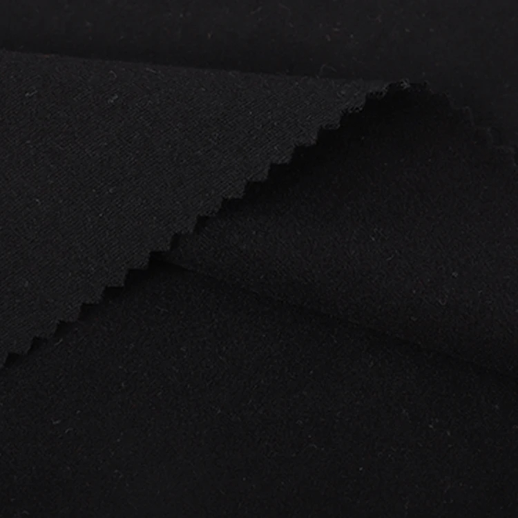 
hot Selling black color elasticity Comfortable so soft acrylic marine fabric 