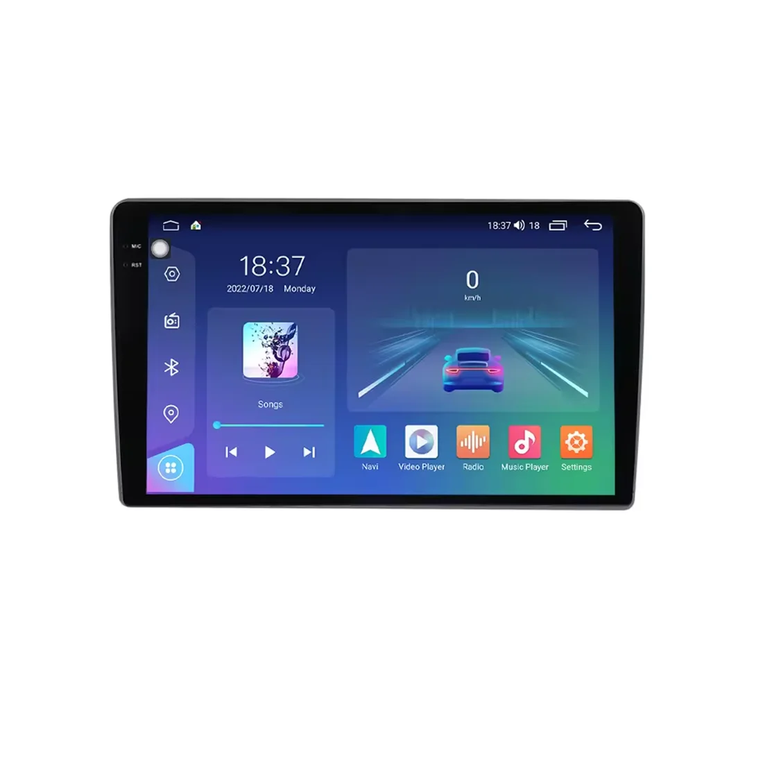 Android QLED Автомобильная мультимедийная GPS-навигационная аудиосистема Для Hyundai H1 2007 2015