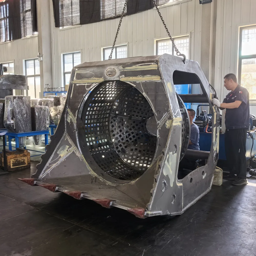 Excavator Accessories Komatsu Excavator PC200/PC250/PC300 /PC400 Bucket Hydraulic Rotary Screening Bucket