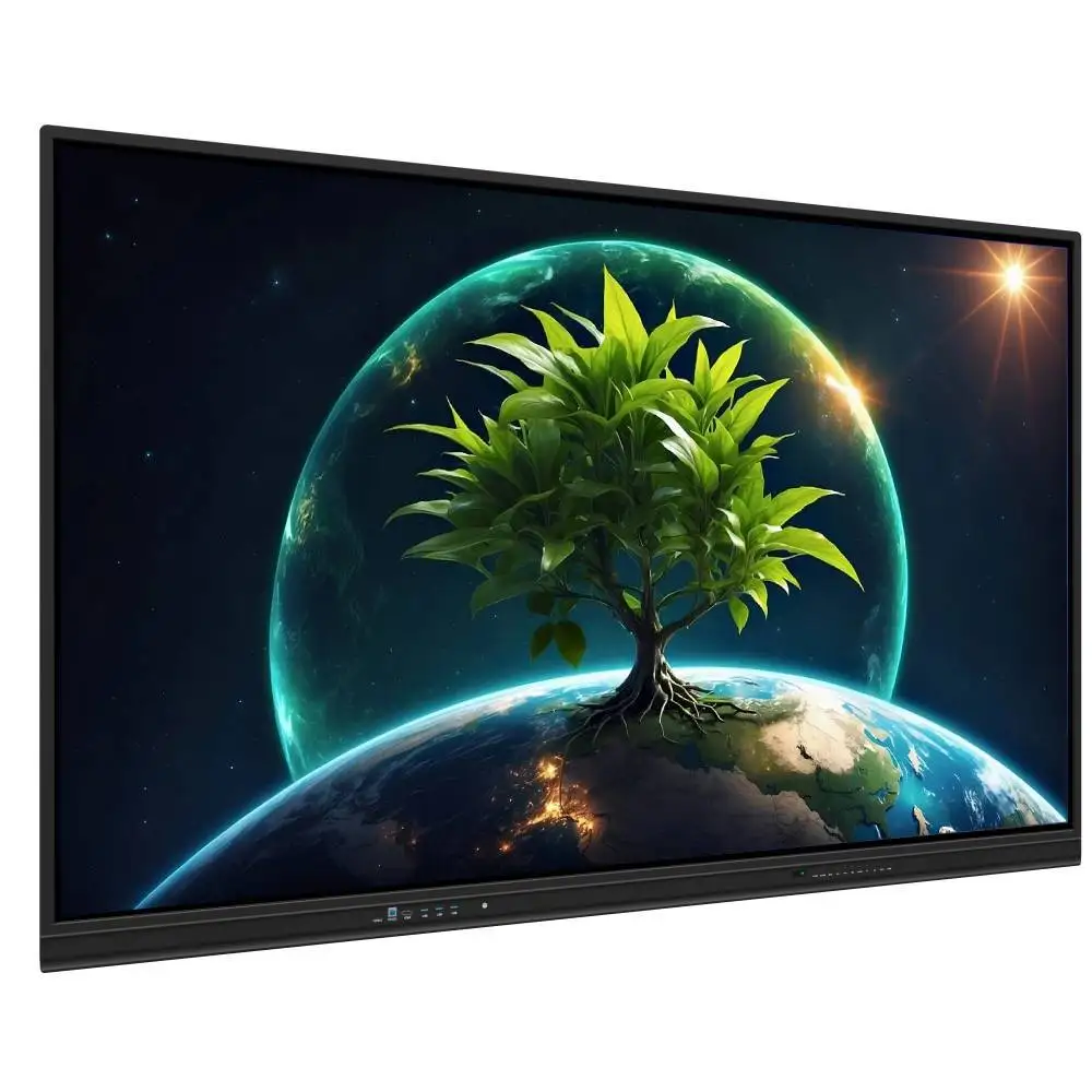 65 75 86 Inch Flat Panel Electronic White Board School Classroom Teach Touch Screen Digital Interactive Whiteboard Smart Boards