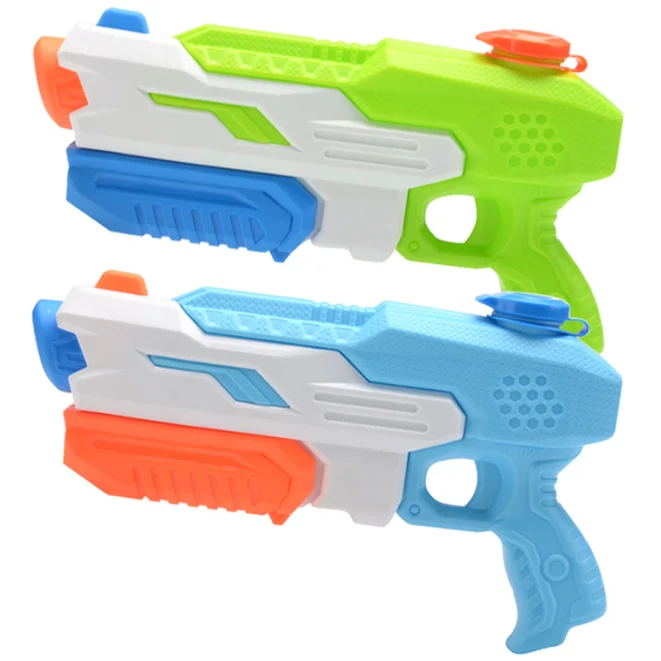 New arrival swimming pool water shooter toy water pressure gun toy for kids cheap plastic toy pistol