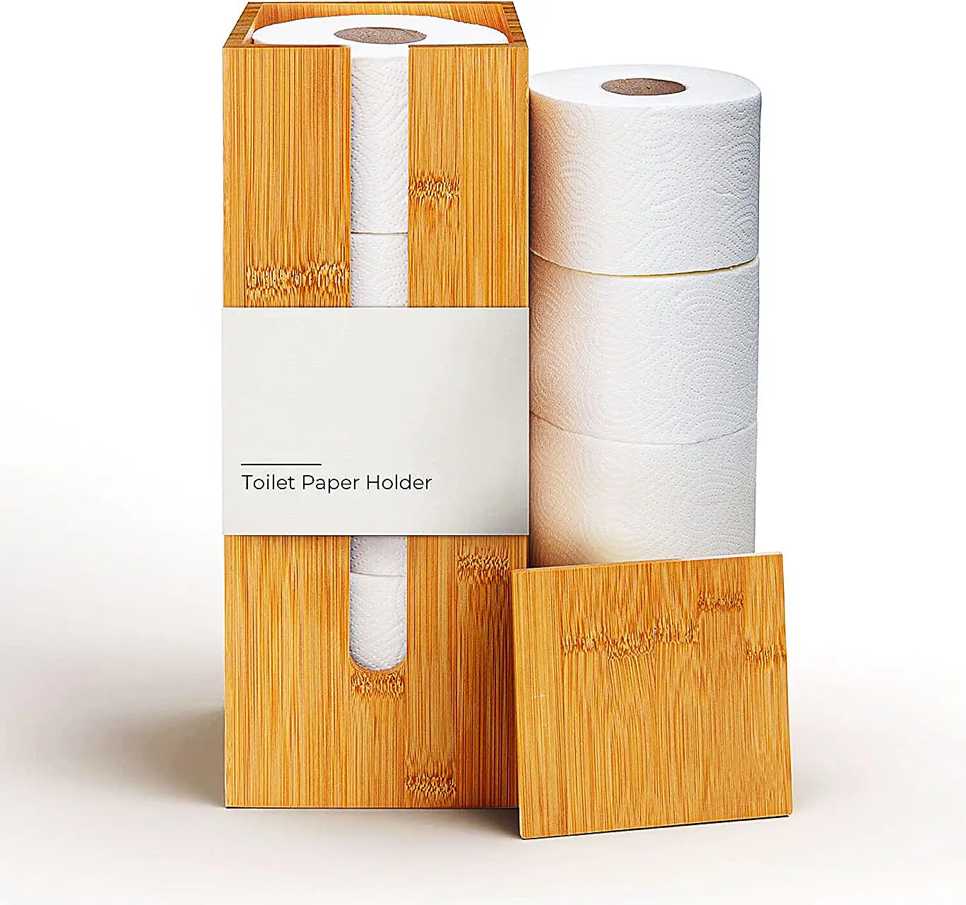 Wooden napkin box Bamboo Tissue Box For Home Office Desktop