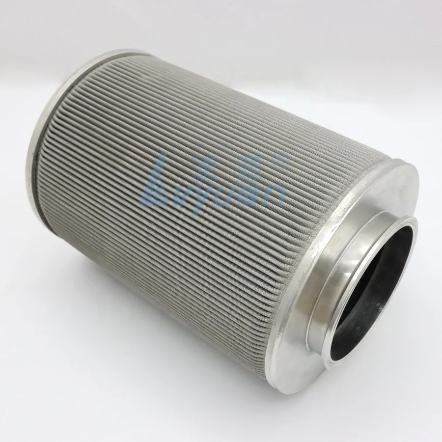 0.1 0.2 1 10 Micron Sintered stainless steel Metal powder Filter cartridge for gas liquid oil removal
