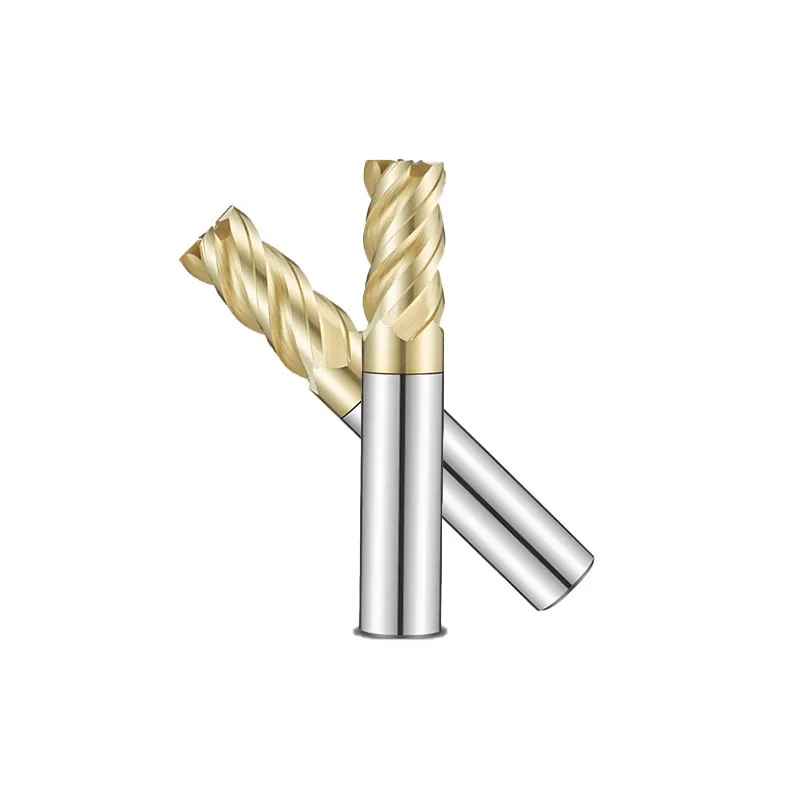 Stainless Steel Processing carbide End Mills  Cutter 68degree 4flutes Titanium alloy, high temperature alloy Kovar
