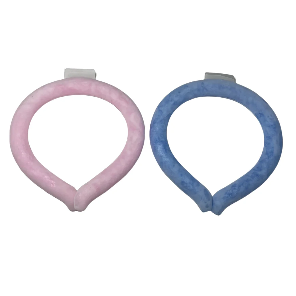 Shanghai xiyi Reusable Outdoor Hands Free Cold Packs Wearable Cooling Neck Wraps Gel Ice Cooler Neck Cooling Tube