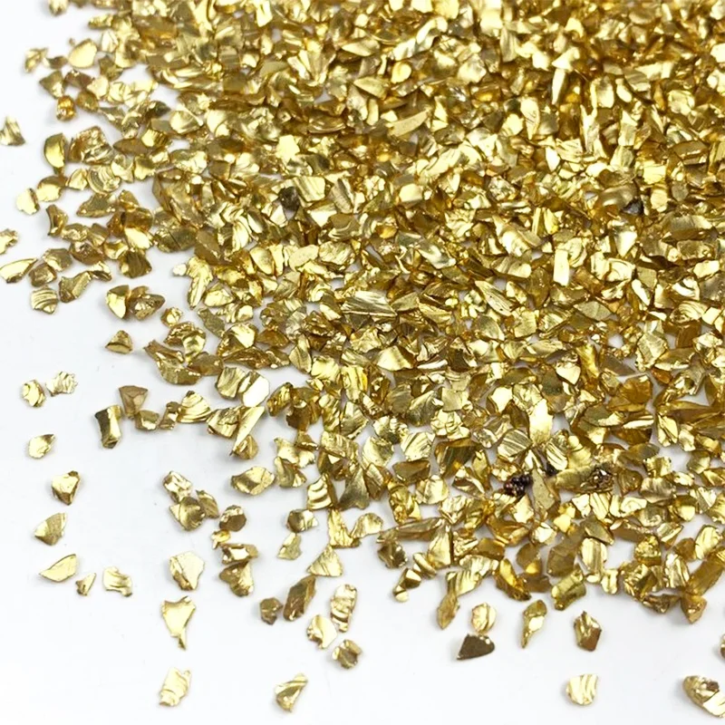 High Quality Mix Colors Stone Small Crystal Metallic Irregular Crush Gravel Stone For Nail Design