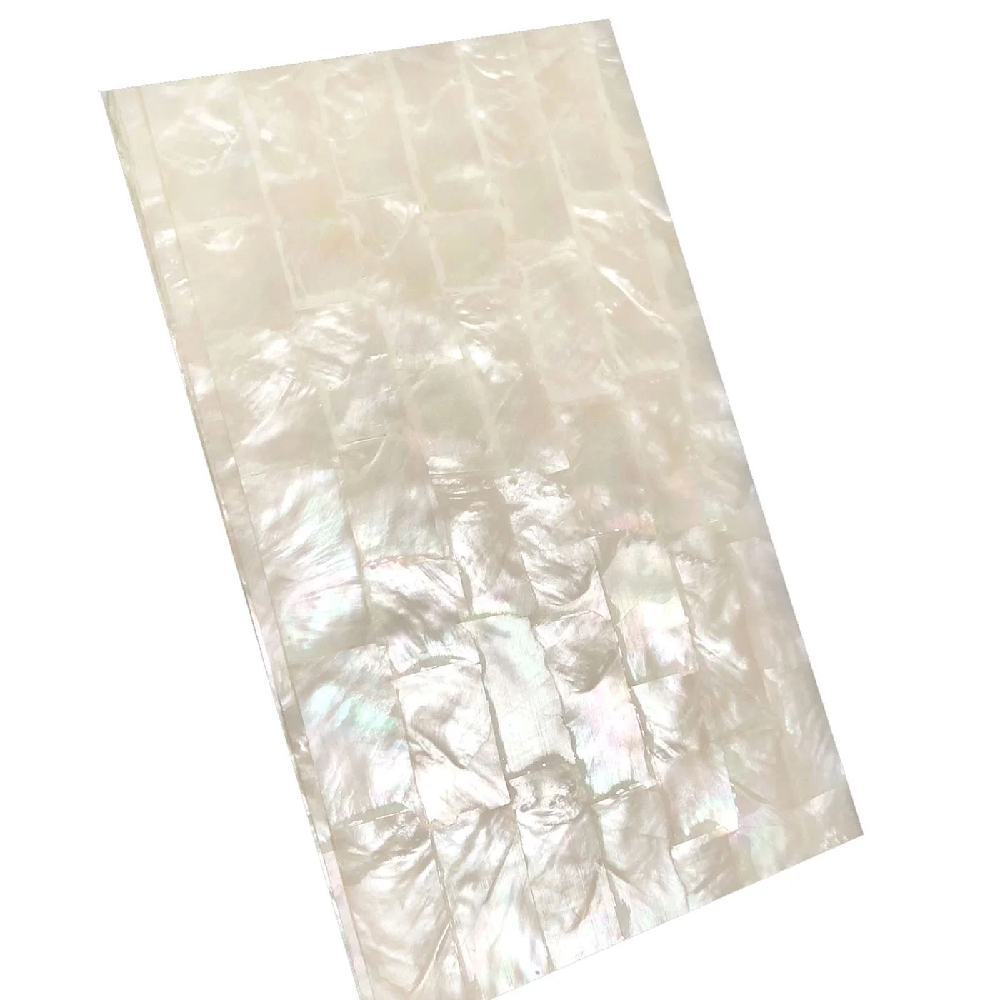 XE-030 Customized Colorful Natural Shell Paper white Mother Of Pearl Shell Sheet  For Art Crafts Wallpaper
