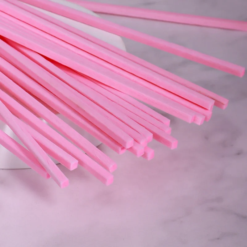 Fragrance Expanding Stick Home Air Freshener Diffuser Oil Fiber Reed Stick Flat Square Reed Fiber Sticks