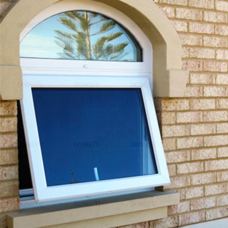 Hurricane Impact Aluminium Tempered Glass Awning Roof Windows Electric Skylight Window