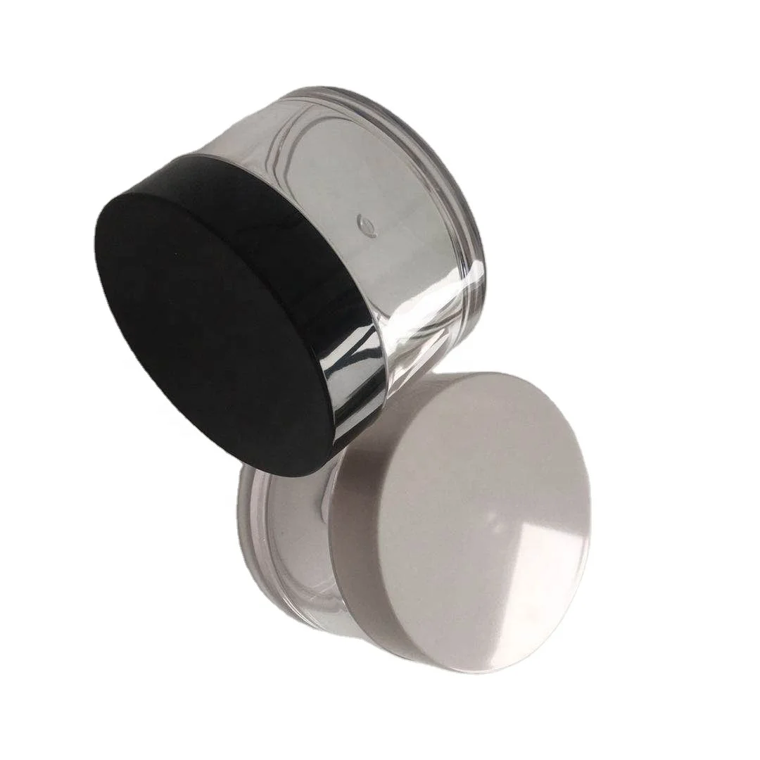 
200ml Cosmetic Plastic Packaging Wide Mouth Cream PETG Jars 