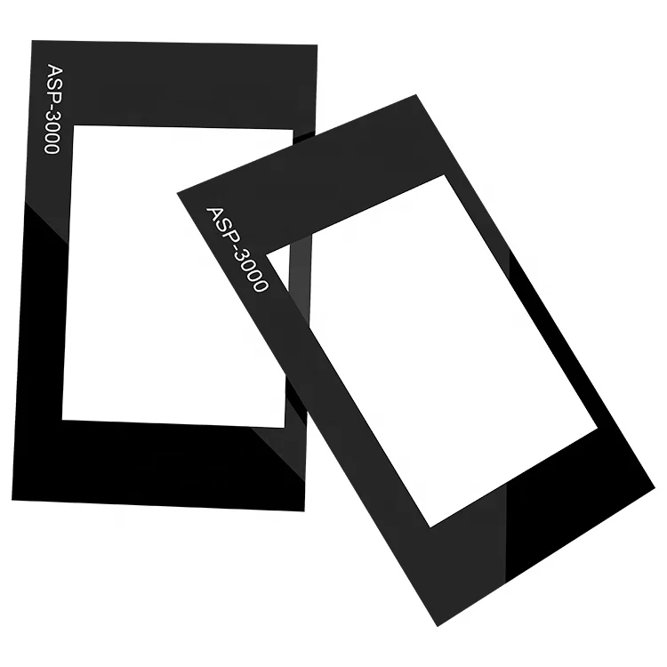 Custom polycarbonate acrylic polyester LCD LED transparent window graphic panel overlay