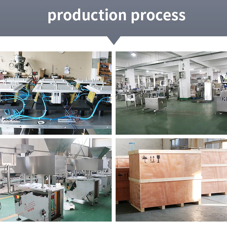 Fully Automatic Plc Capsules Counting Machine For Plastic Bottle Fillercapsuls