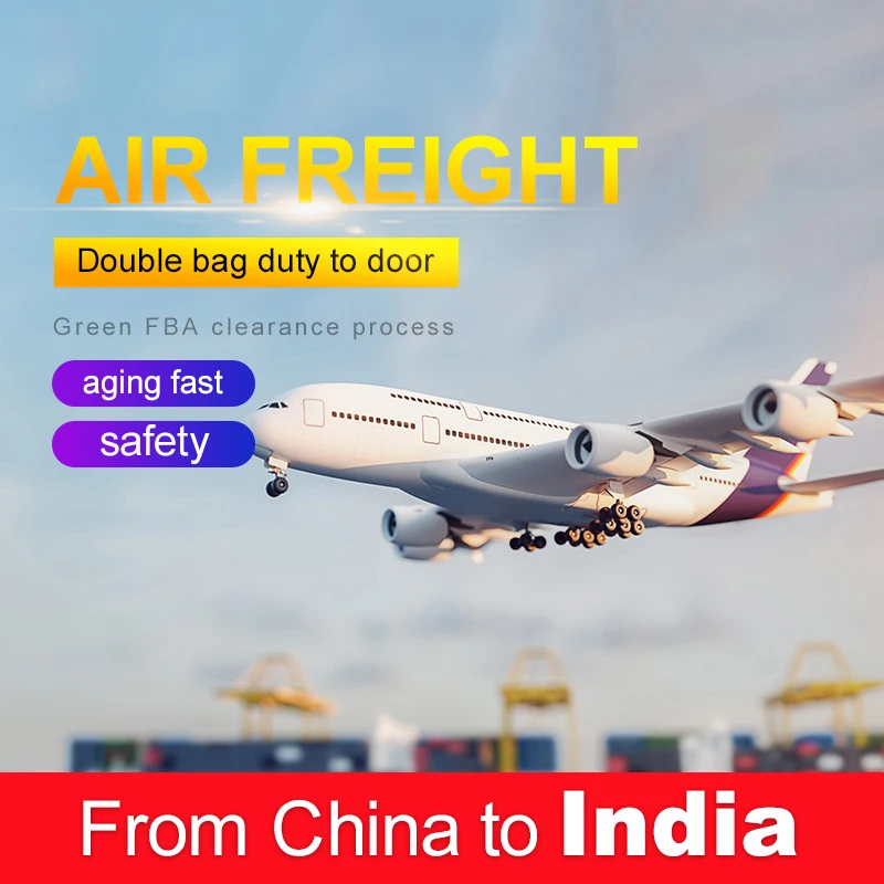 Cheapest price ddp ddu door to door service air freight  forwarder for india china shipping agent