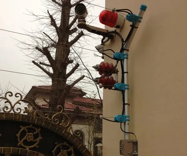 High Bright LED warning strobe light for electric fence security system alarm flashlight Lamp