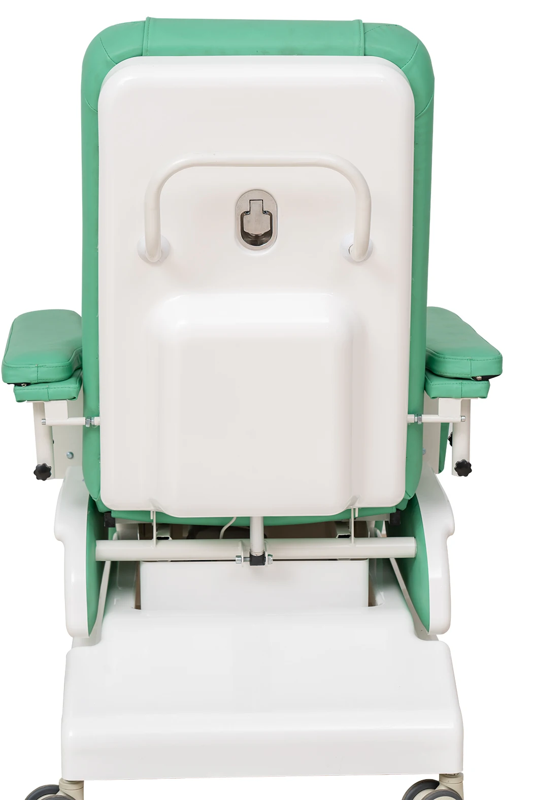 Hospital Mobile Electric Blood Donation Chair Adjustable Dialysis Chair with IV Pole for Patient