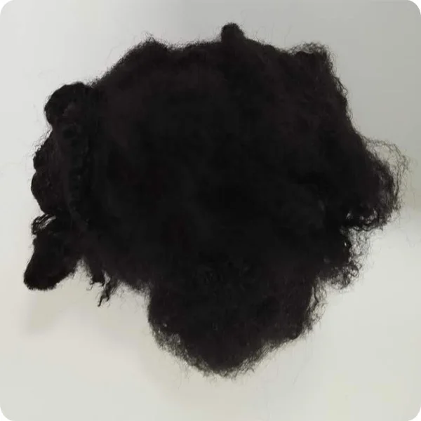 Recycled Polyester Chemical Fiber Material 2d Solid Non-siliconized Polyester Staple Fiber