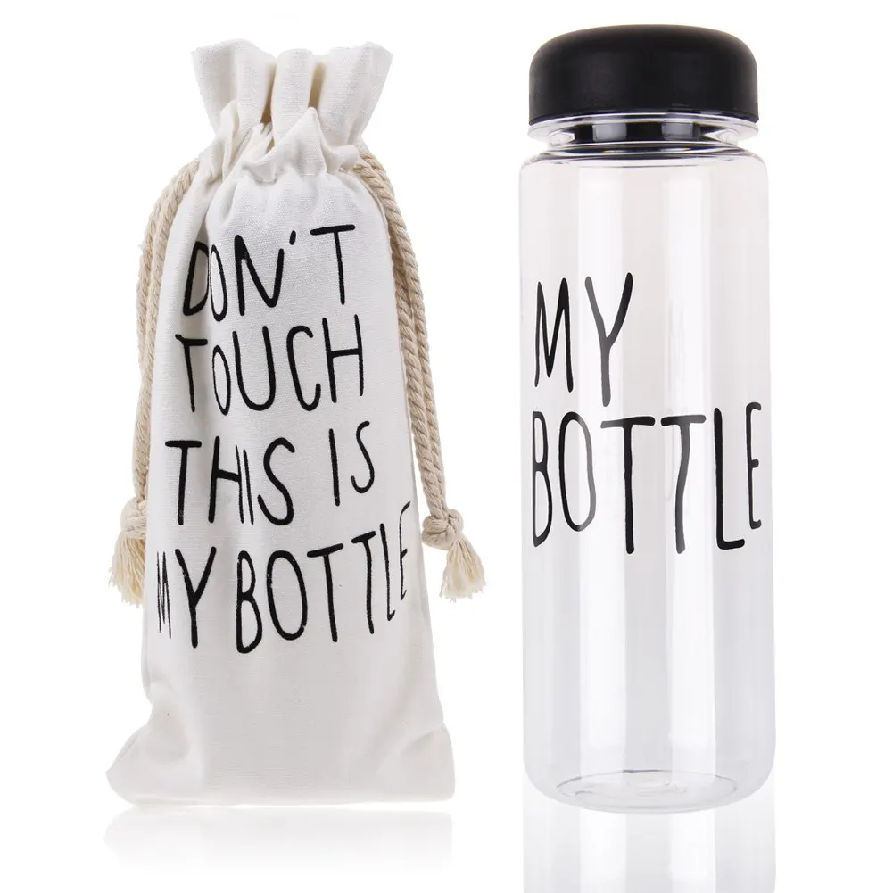 Promotional Custom Branded Wide Mouth Running Plastic My bottle Water Bottle