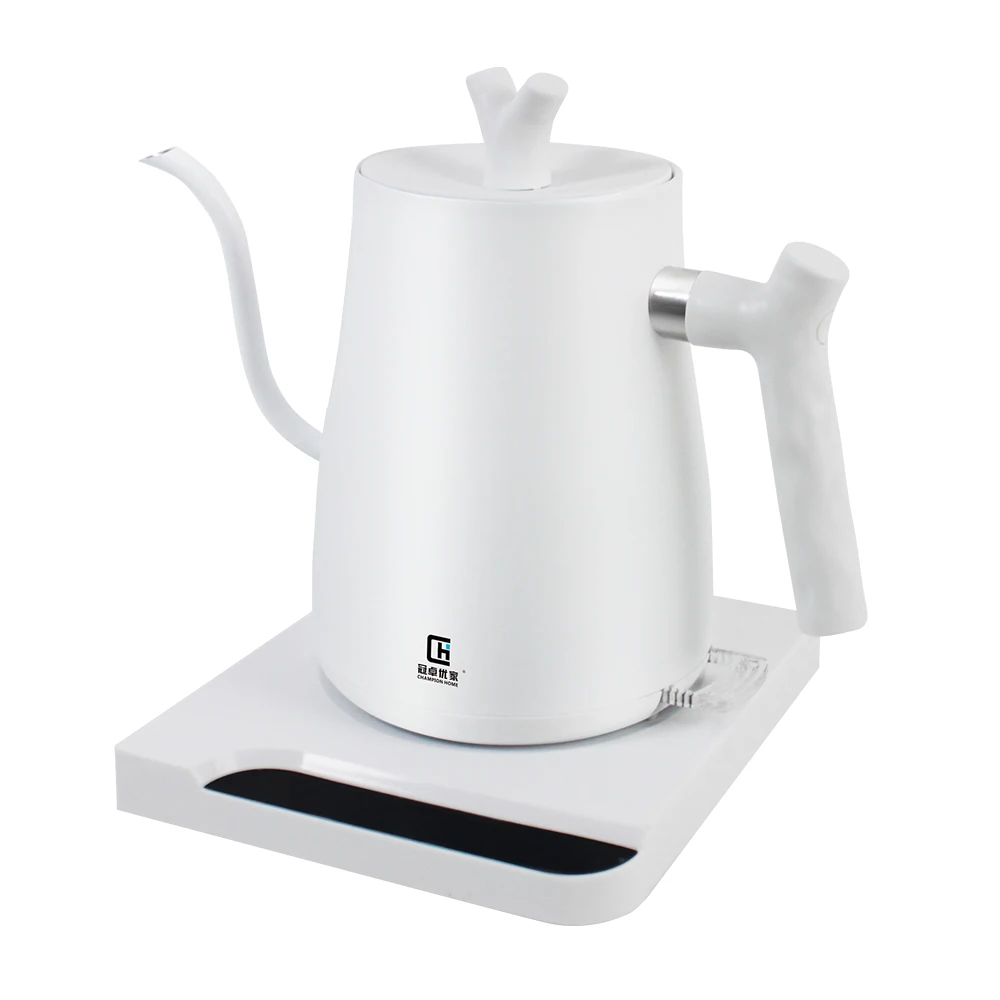 Hot Gooseneck Electric Kettle 304 Stainless Steel 1L Adjustable Electric Kettle Gooseneck For Pour Over Coffee Keep Warm