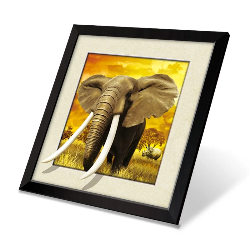 
Elephant 5d pictures lenticular printing , 5d poster for wholesales 