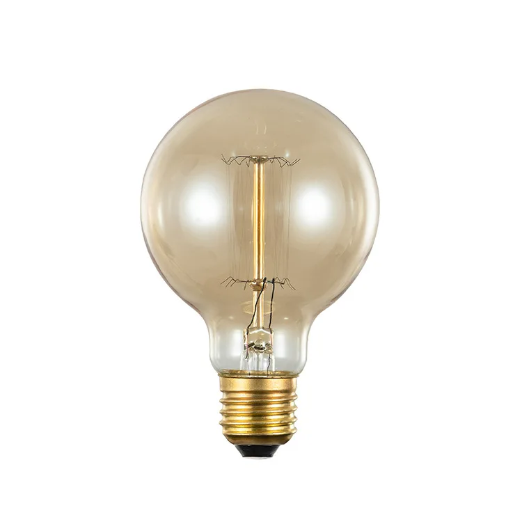 G80 Squirrel Cage E27 Vintage Edison Globe Bulb