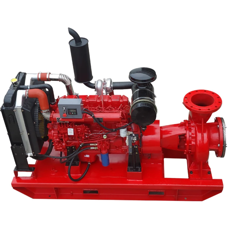12 Inch Fire Fighting End Suction Centrifugal Diesel Engine Water Pump Irrigation Pump