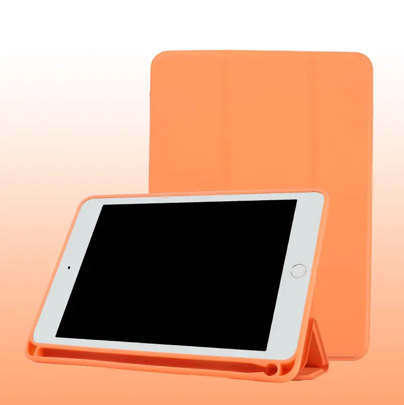 
Trifold Stand Shockproof Cover for iPad 6th 5 th Gen Soft TPU Back Case for iPad 9.7