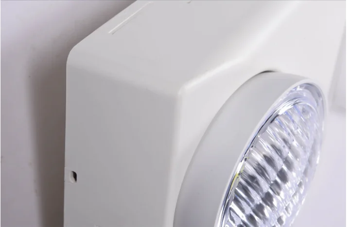 Double-headed Indoor Fire Emergency Led Light Battery Operated Exit Emergency Light