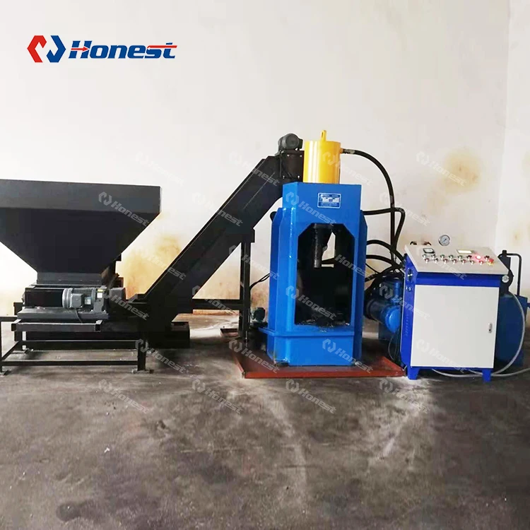 Manufacturer of Aluminum Copper Powder Hydraulic Briquette Machine Briquetting Press Equipment