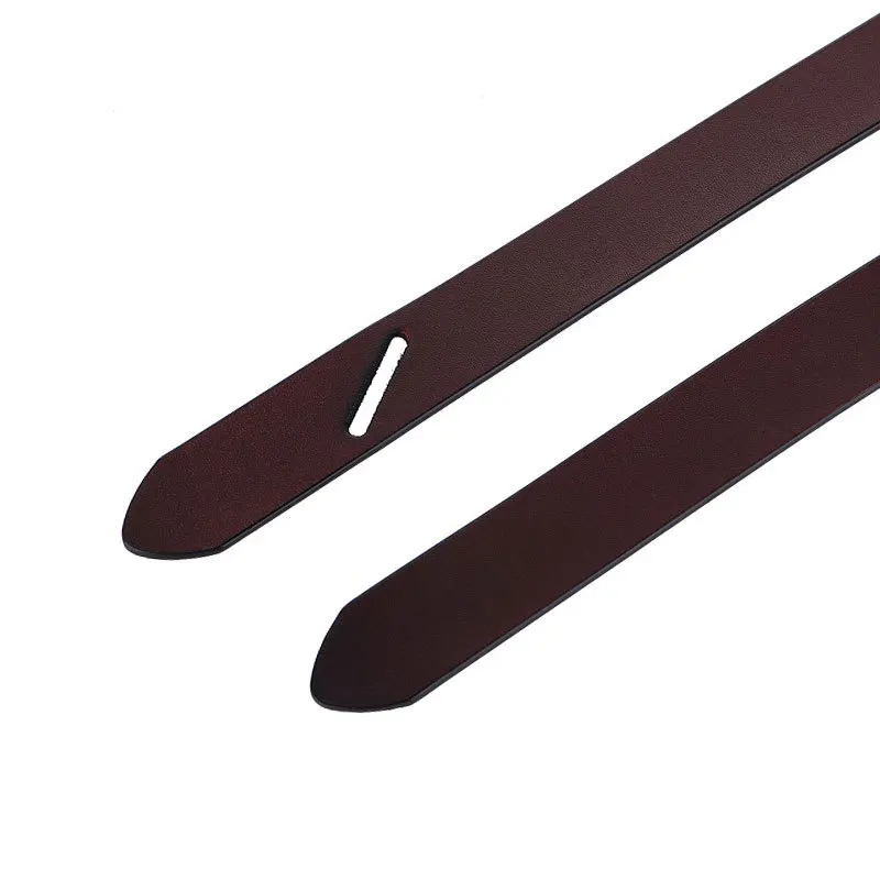 female ladies hairdressing tool classic  casual PU paint leather narrow belt leather