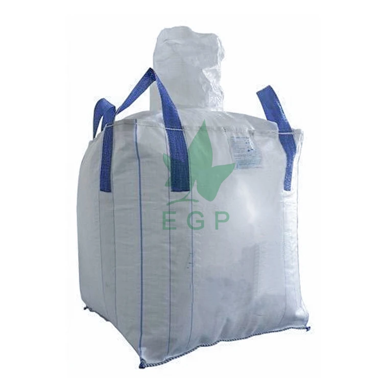 EGP Fibc Bulk Big Bag 500kg 1000kg 1500kg 1800kg U Panel pp Jumbo Bag for Powder with Liner Inner Inside Dimension