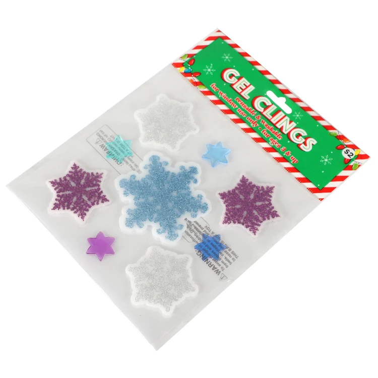 Cheap High Quality Window Gel Sticker  Jelly Sticker For kids Decoration