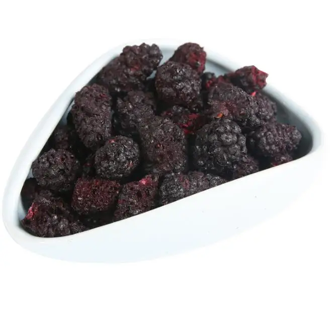 Freeze dried berry fruits snacks No additives Frozen dried mulberry fruits high quality factory wholesale