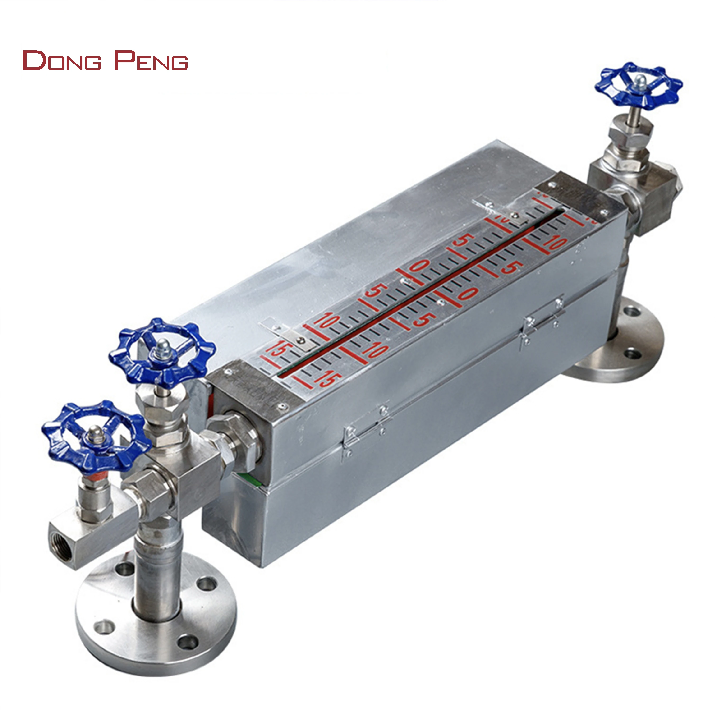 high acuracy low price magnetic level gauge Magnetically Flipped Plate Level Gauge With 4-20ma/ Switch Signal Output