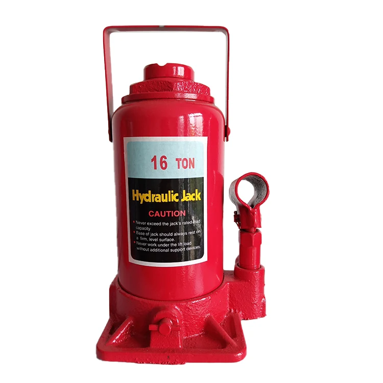 
Ce Certificate 16 Ton Red Manual Screw High Lift Car Transmission Bottle Vertical Hydraulic Jack 