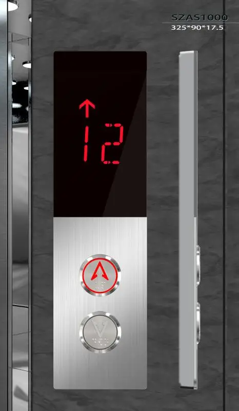 Manufacturer Elevator Cop Lop Elevator Lop Button Control Panel With Display Board