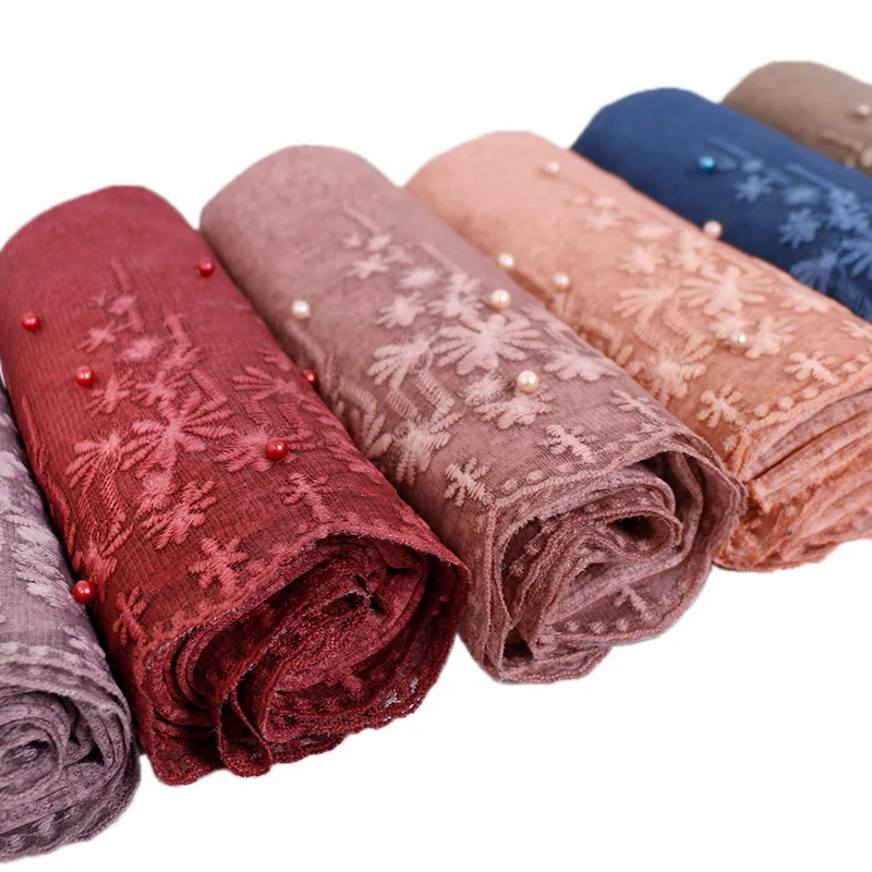 Hijabs Scarfs 2020 Hot Brand Women Scarf Spring Summer Silk Scarves Shawls and Wraps Lady  Beach Stoles Hijab Foulard