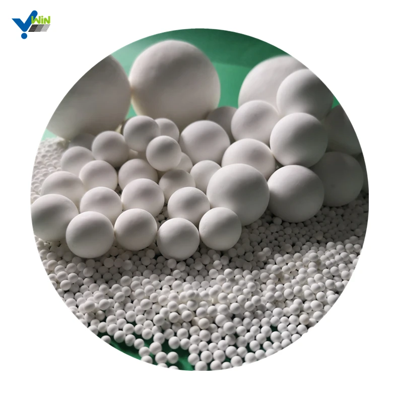 High alumina ceramic thermal storage balls for multi specification inert alumina ceramic ball hot blast furnaces