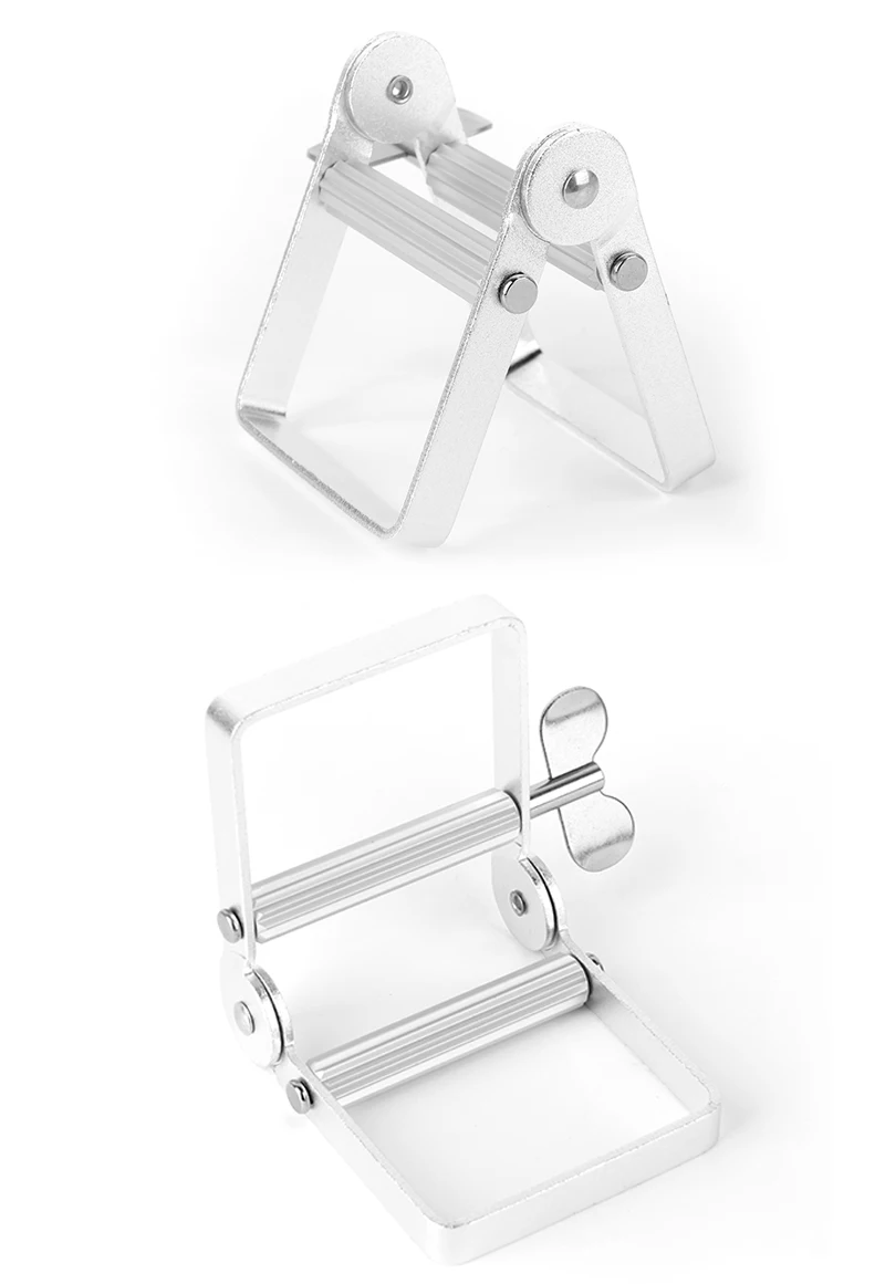 Aluminum Toothpaste Squeezer, Metal Toothpaste Tube Squeezer Paint Tube Wringer for Artist, Hair Salon, Painter