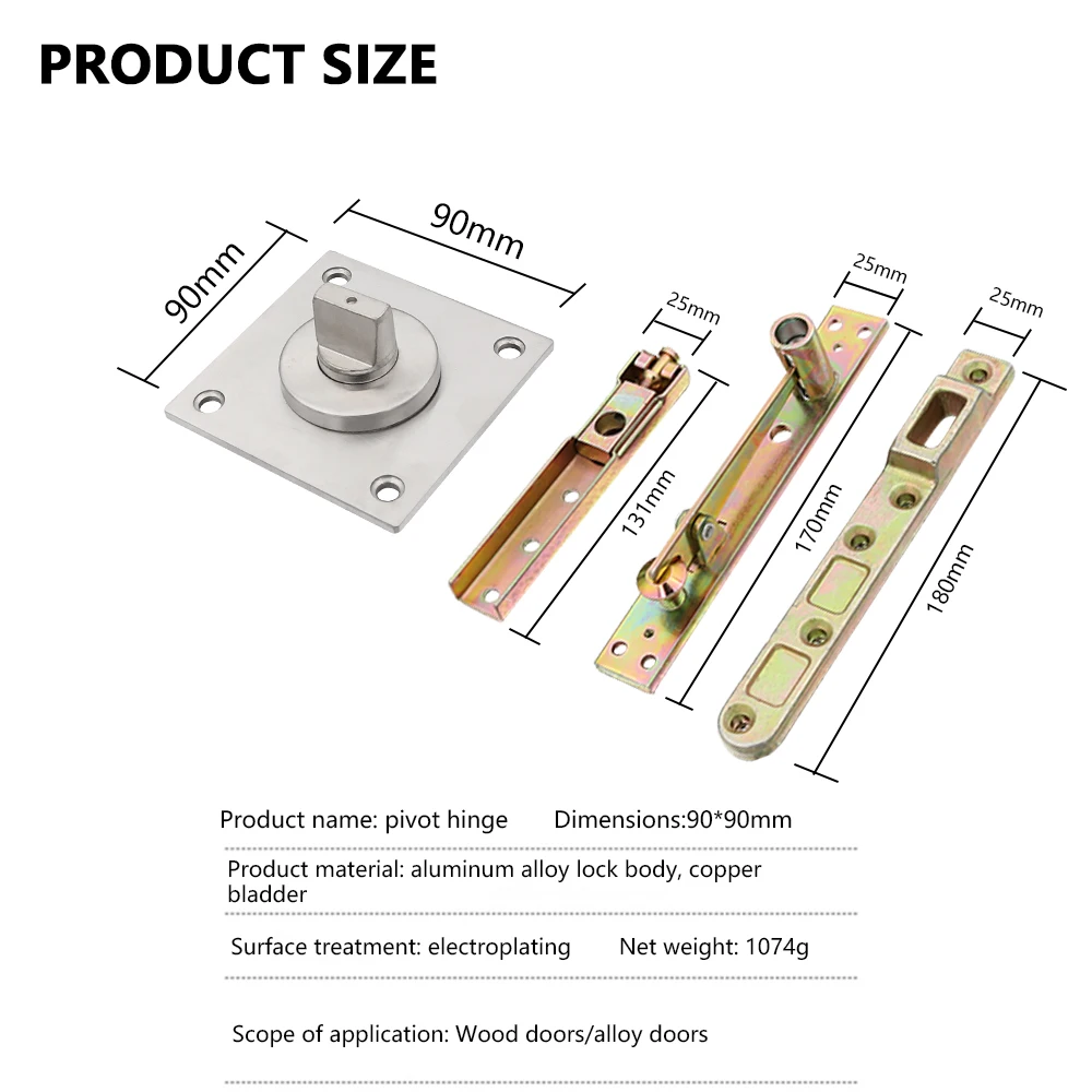Guangdong Factory Glass Wood Heavy Duty Corner To Wall Pivot Hinge Steel Framed Shower Door Pivot Hinge System