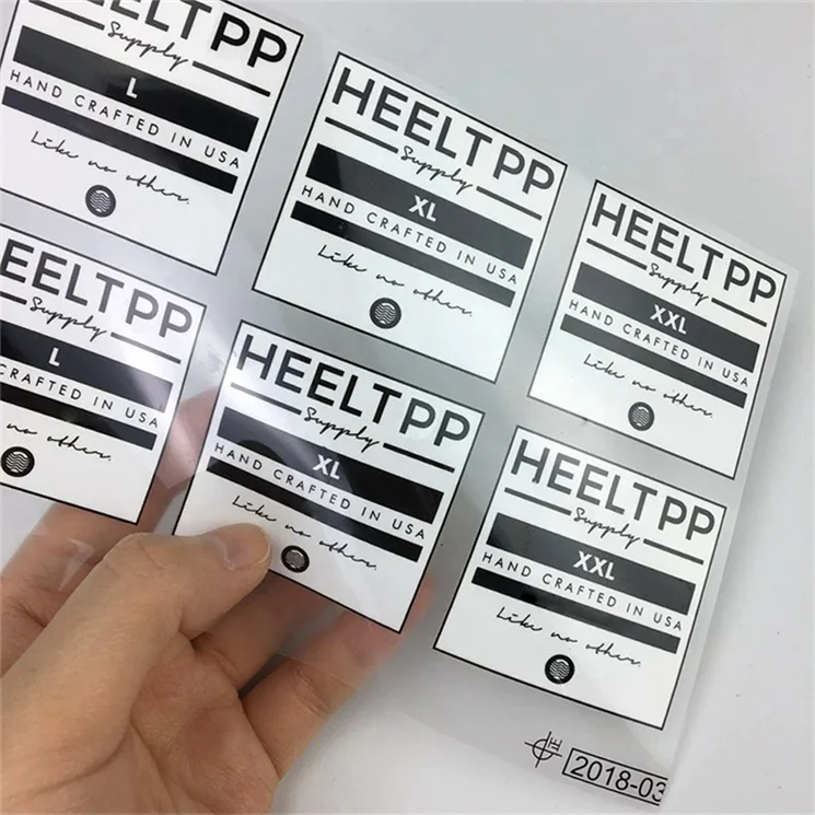 Wholesale Fashionable Custom 3d Waterproof Heat Transfer Silicone Logo Labels Iron On Neck Size Labels For Clothing