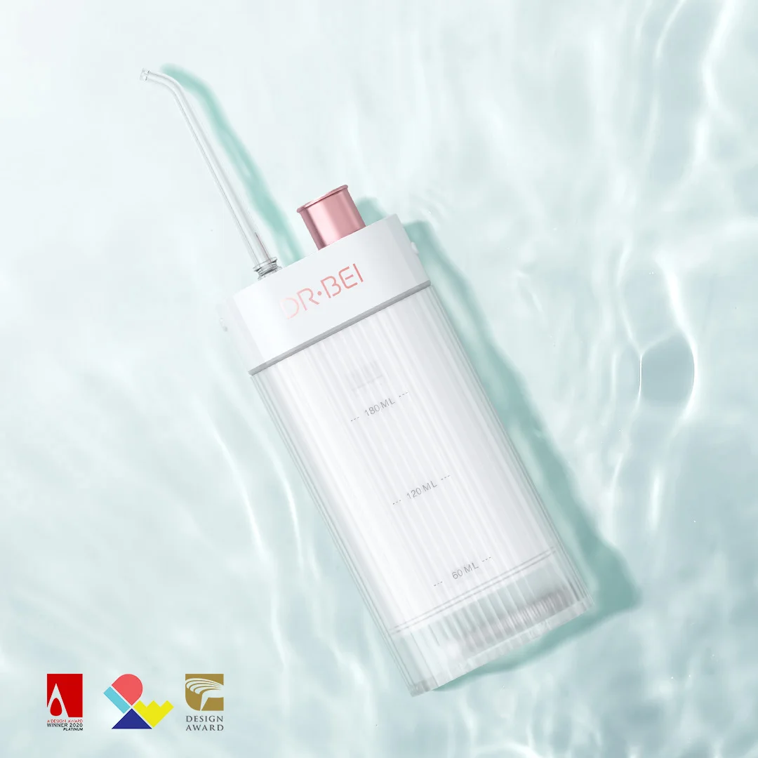 DR.BEI портативный водный Флоссер GF3 Dr.Bei ирригатор полости рта стоматологический водонепроницаемый USB Перезаряжаемый очиститель