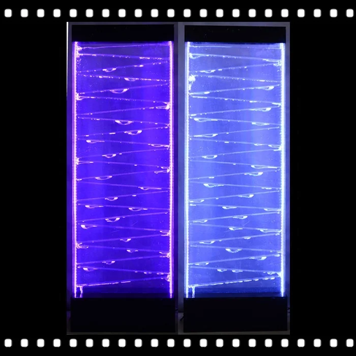 Романтическое украшение аквариума танцы стена с водяными пузырьками экран воздушный насос для пускания мыльных пузырей стены