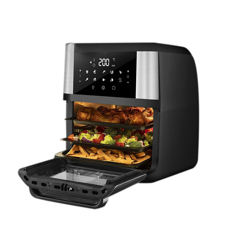 Hot Selling Electric Oven Air Fryer Large Capacity 12l commercial Smart Digital Air Fryer