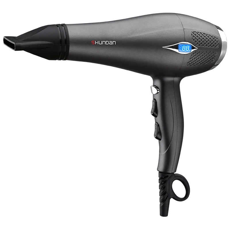 Hair Dryer Professional AC Salon Equipment LCD Home Appliances Electric Hair Bower